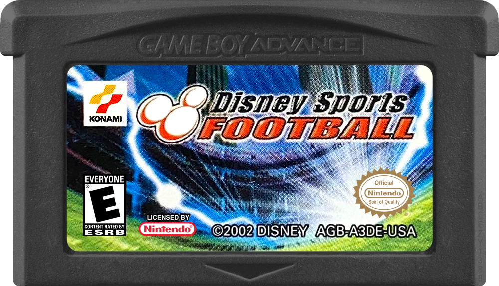 Disney Sports Football media 7 for GameBoy Advance